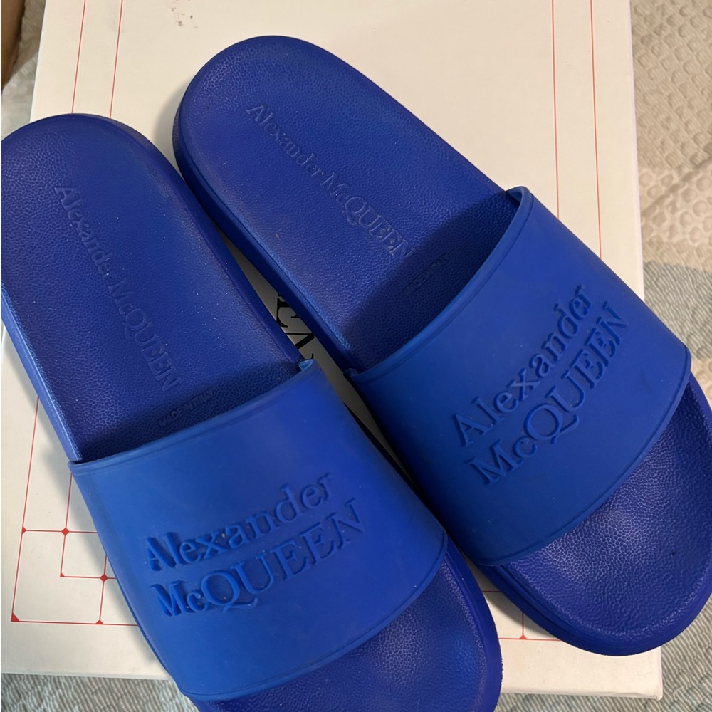 Alexander McQueen Ultramarine Slides